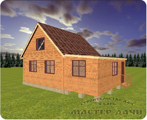 Проекты деревянных домов и коттеджей